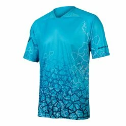 Endura Single Track Print Short Sleeve Cycling Jersey