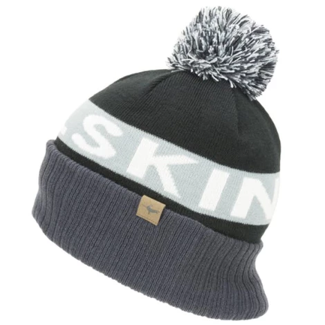 Sealskinz Water Repellent Cold Weather Bobble Hat 3 Sealskinz Water Repellent Cold Weather Bobble Hat
