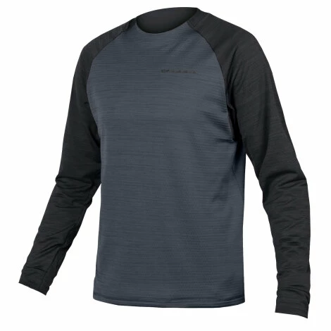 Endura Single Track Fleece Long Sleeve Cycling Jersey 3 Endura Single Track Fleece Long Sleeve Cycling Jersey