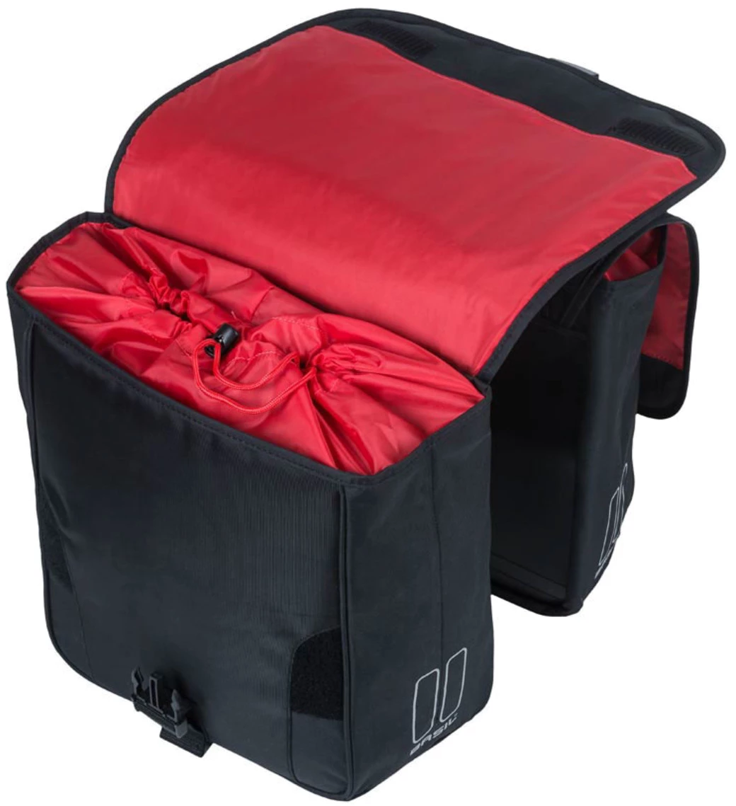 Basil Double Bicycle Bag Sport Design 32 Litres Black - 17581 7 Basil Double Bicycle Bag Sport Design 32 Litres Black - 17581 - Image 5