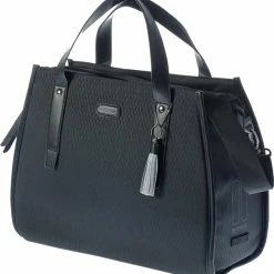 Basil Bicycle Shoulder Bag Noir 17 Liter Black - 17662
