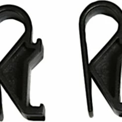 Basil Mounting Hooks 16 Mm Black 2 Pcs - 70196
