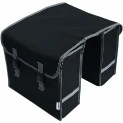 Lynx Double Bag Polyester 32L Black / Gray