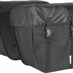 Lynx Double Pannier Black 35 Litres