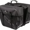 M-Wave Double Bicycle Bag Amsterdam 30L Black / Gray