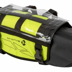 M-Wave Handlebar Bag Rough Ride 10 Litres Black/yellow