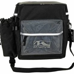 M-Wave Handlebar Bag Utrecht 13.8 Liters Black / Gray