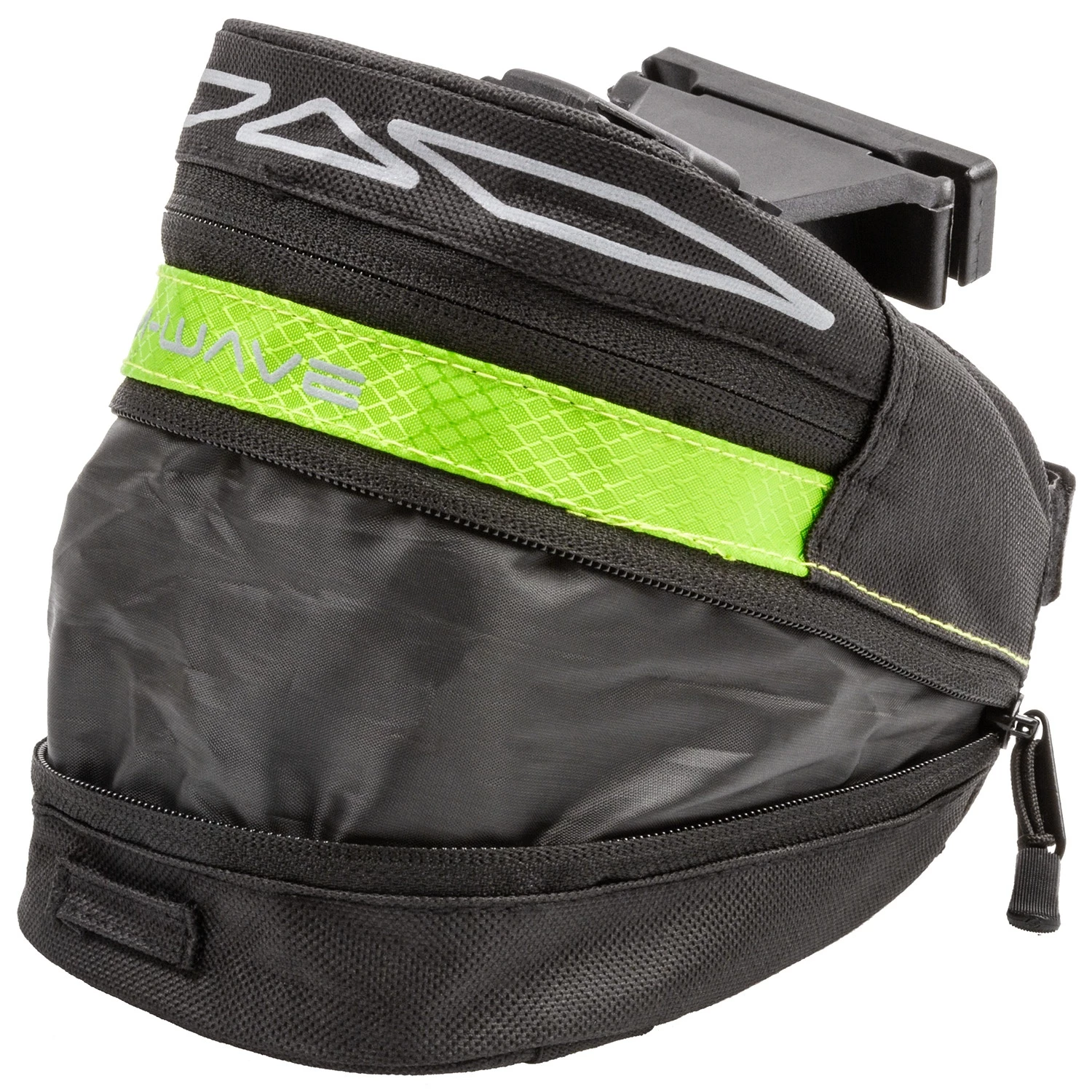 M-Wave Saddlebag 1Tilburg L.8 Litres Black/green - Image 2