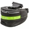 M-Wave Saddlebag 1Tilburg L.8 Litres Black/green -Cycling Clothing Shop m wave zadeltas tilburg l 18 liter zwart groen 91932 20190402084015