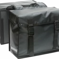 New Looxs Double Bicycle Bag Bisonyl 46 Liters Matte Black - 030L.533