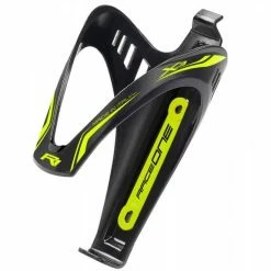 Race One Bottle Cage X3 75 Mm Black / Fluor Green