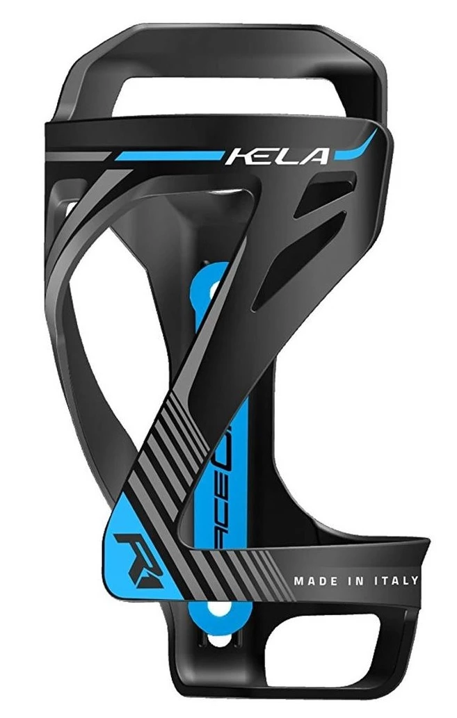 Saccon Bottle Cage Race One Kela Black/sky Blue 3 Saccon Bottle Cage Race One Kela Black/sky Blue